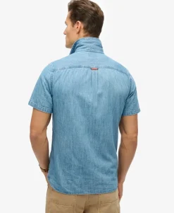Essential Short Sleeve Denim Shirt
