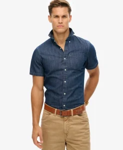 Essential Short Sleeve Denim Shirt