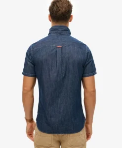 Essential Short Sleeve Denim Shirt