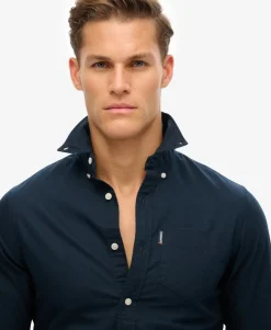Essentials Long Sleeve Oxford Shirt