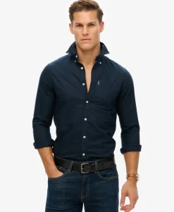 Essentials Long Sleeve Oxford Shirt