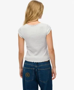 Essential Square Neck Short Sleeve T-Shirt