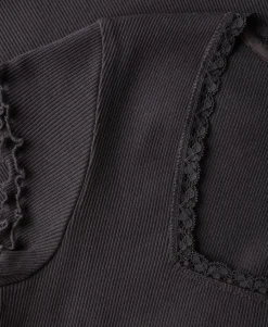 Essential Square Neck Short Sleeve T-Shirt