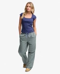 Essential Square Neck Short Sleeve T-Shirt