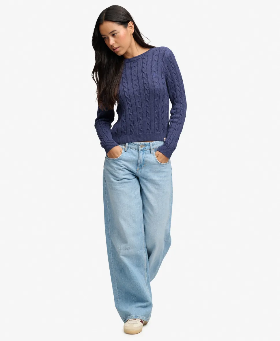 Essentials SD&CO Cable Knit Jumper
