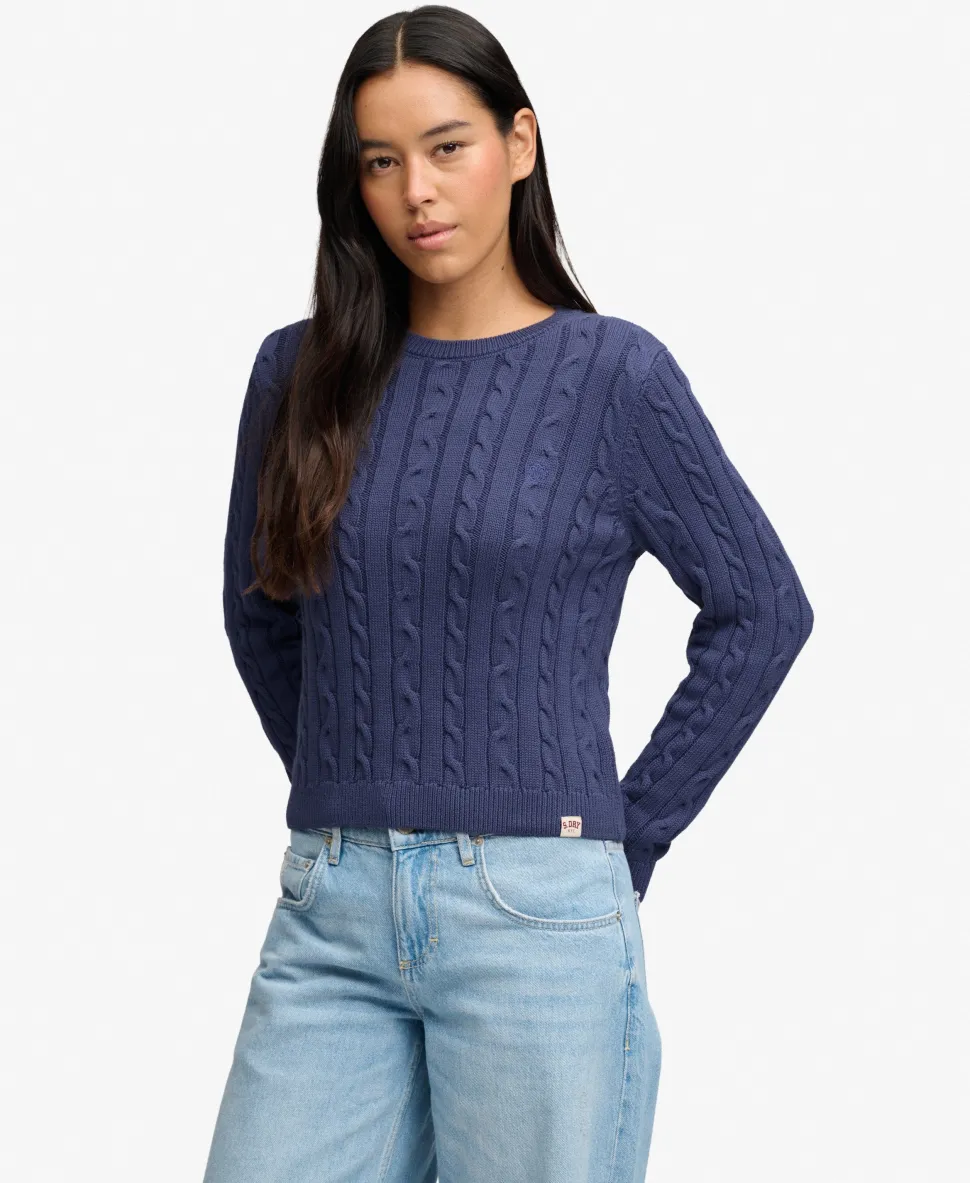 Essentials SD&CO Cable Knit Jumper