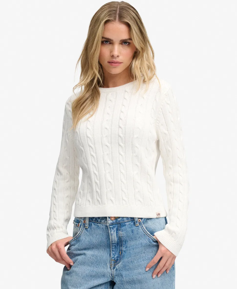Essentials SD&CO Cable Knit Jumper
