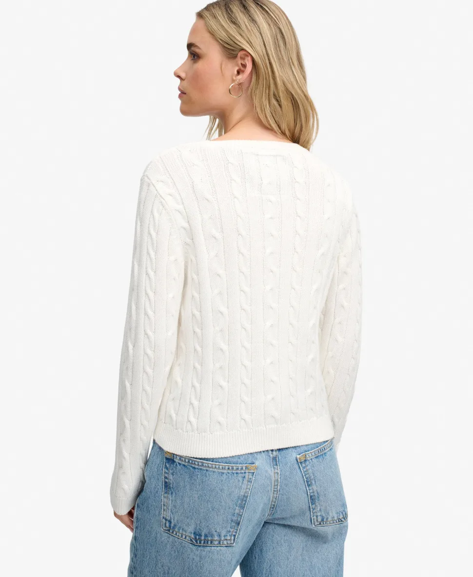 Essentials SD&CO Cable Knit Jumper