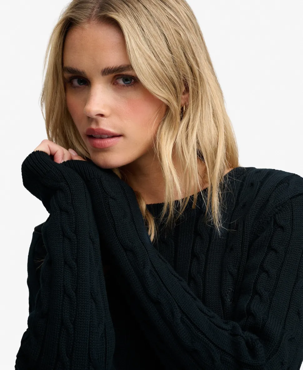 Essentials SD&CO Cable Knit Jumper