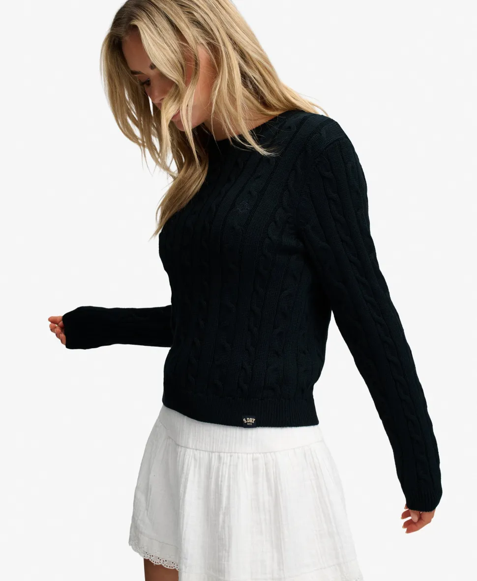 Essentials SD&CO Cable Knit Jumper