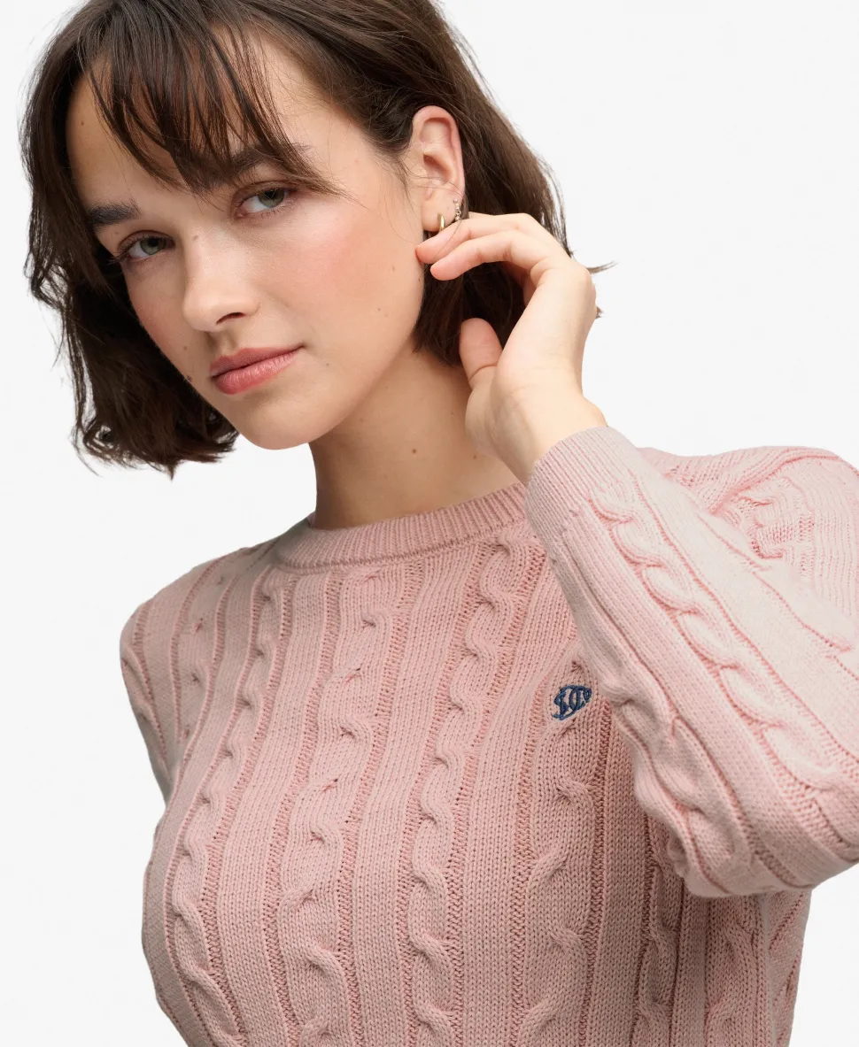 Essentials SD&CO Cable Knit Jumper