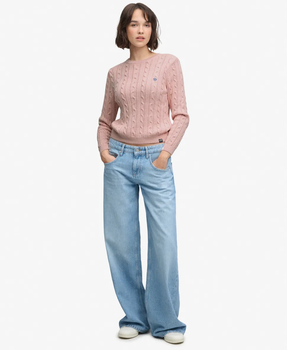 Essentials SD&CO Cable Knit Jumper