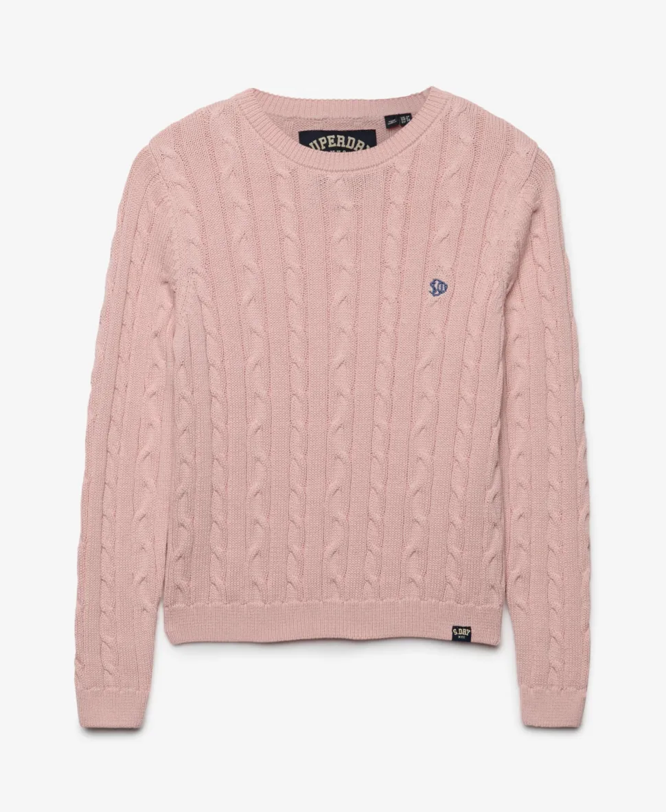 Essentials SD&CO Cable Knit Jumper