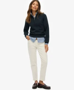 Essentials Slim Half Zip Knit