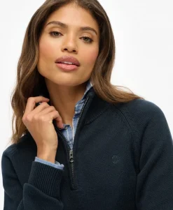 Essentials Slim Half Zip Knit