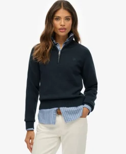 Essentials Slim Half Zip Knit