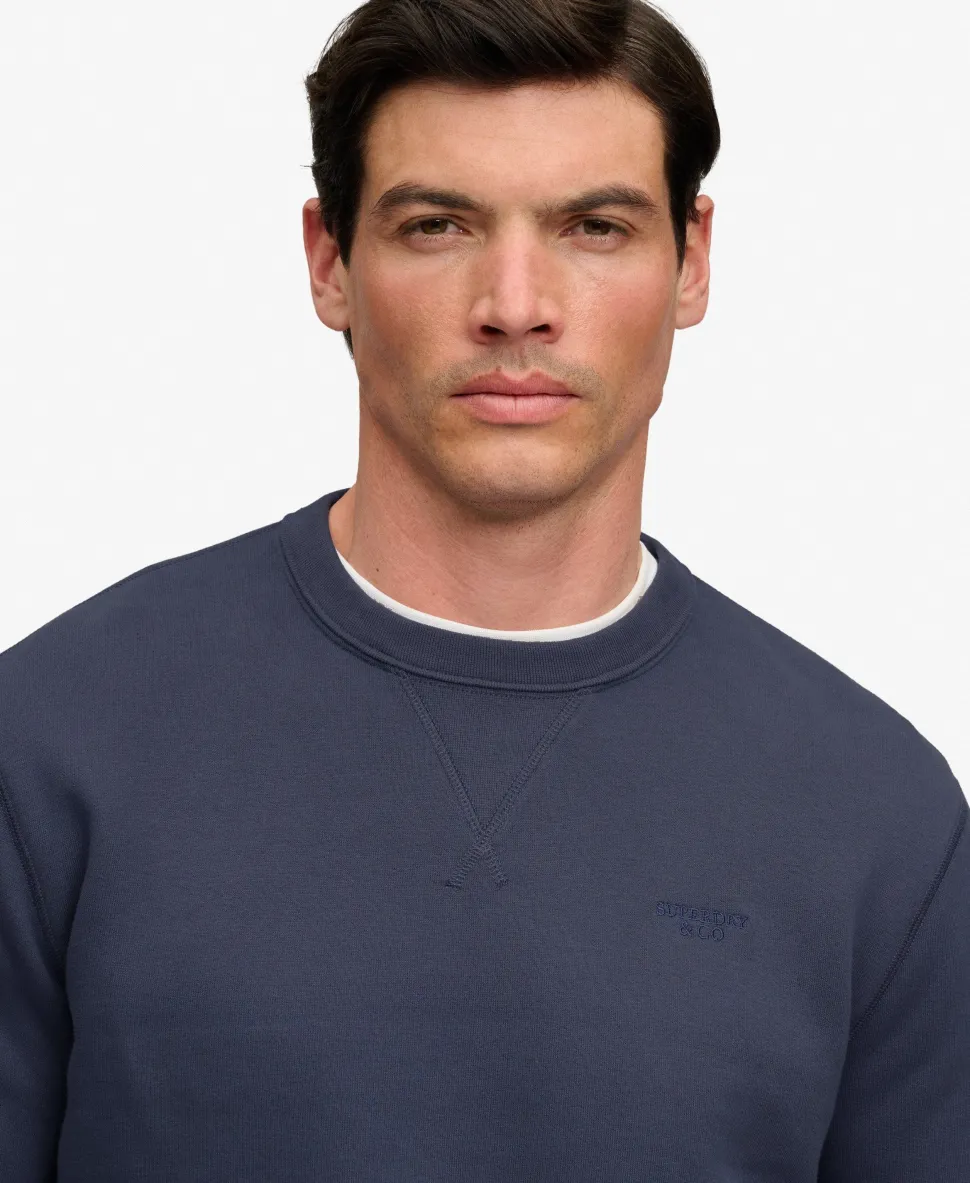 Essential Stacked Logo Crew Sweatshirt