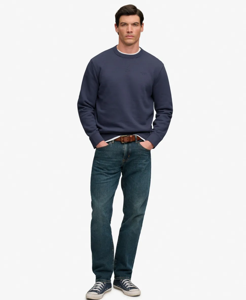 Essential Stacked Logo Crew Sweatshirt
