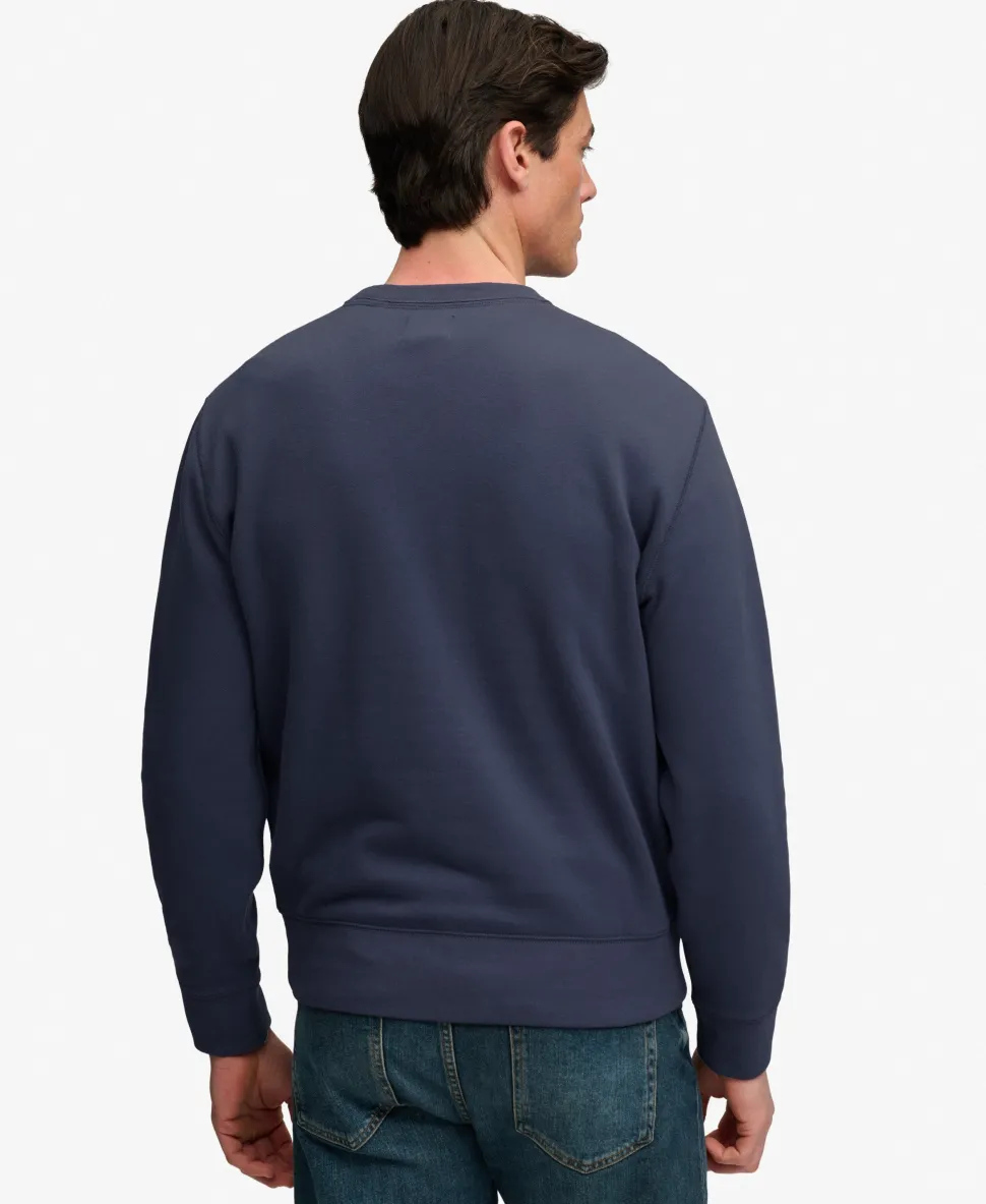 Essential Stacked Logo Crew Sweatshirt
