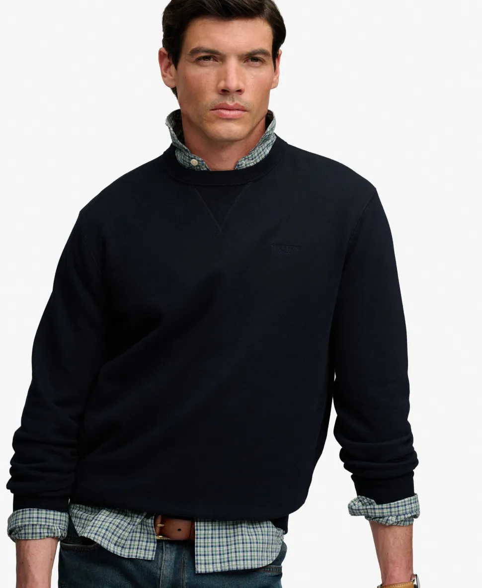 Essential Stacked Logo Crew Sweatshirt