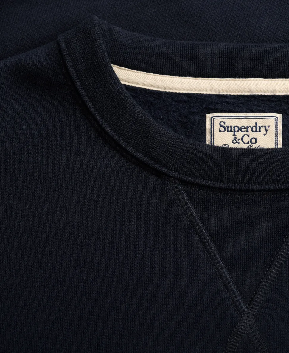 Essential Stacked Logo Crew Sweatshirt