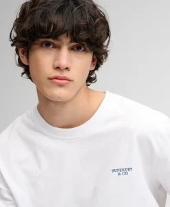 Essential Stacked Logo Embroidered T-shirt
