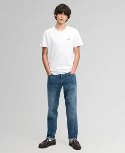 Essential Stacked Logo Embroidered T-shirt