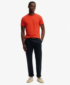 Essential Stacked Logo Embroidered T-shirt