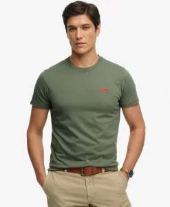 Essential Stacked Logo Embroidered T-shirt