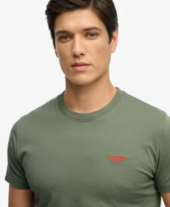 Essential Stacked Logo Embroidered T-shirt