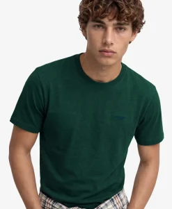Essential Stacked Logo Embroidered T-shirt