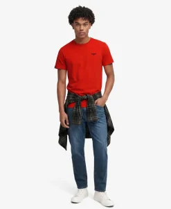 Essential Stacked Logo Embroidered T-shirt