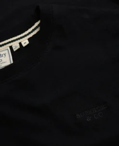Essential Stacked Logo Embroidered T-shirt