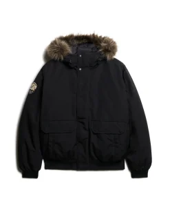 Everest Faux Fur Bomber Jacket