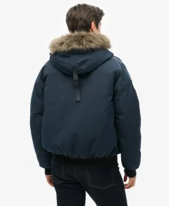 Everest Faux Fur Bomber Jacket