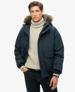 Everest Faux Fur Bomber Jacket
