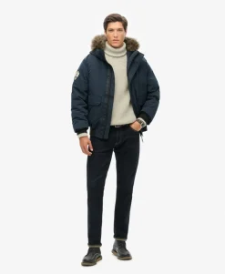 Everest Faux Fur Bomber Jacket