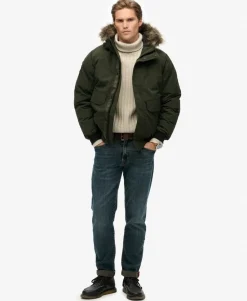 Everest Faux Fur Bomber Jacket