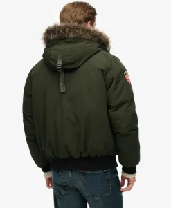 Everest Faux Fur Bomber Jacket