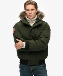 Everest Faux Fur Bomber Jacket