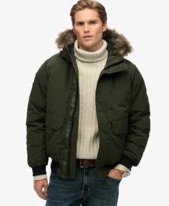 Everest Faux Fur Bomber Jacket
