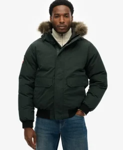 Everest Faux Fur Bomber Jacket