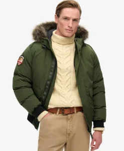 Everest Faux Fur Bomber Jacket