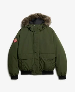 Everest Faux Fur Bomber Jacket