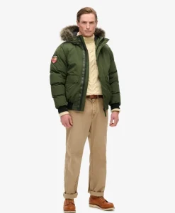 Everest Faux Fur Bomber Jacket