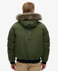Everest Faux Fur Bomber Jacket