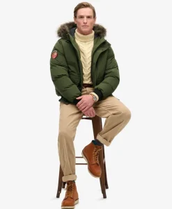 Everest Faux Fur Bomber Jacket