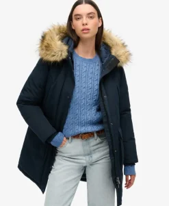 Everest Faux Fur Parka Coat
