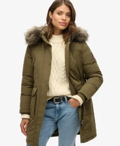 Everest Faux Fur Parka Coat