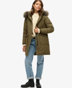 Everest Faux Fur Parka Coat